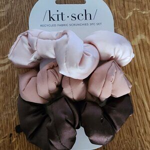 Thick Silk cushion Scrunchies Hair ties
